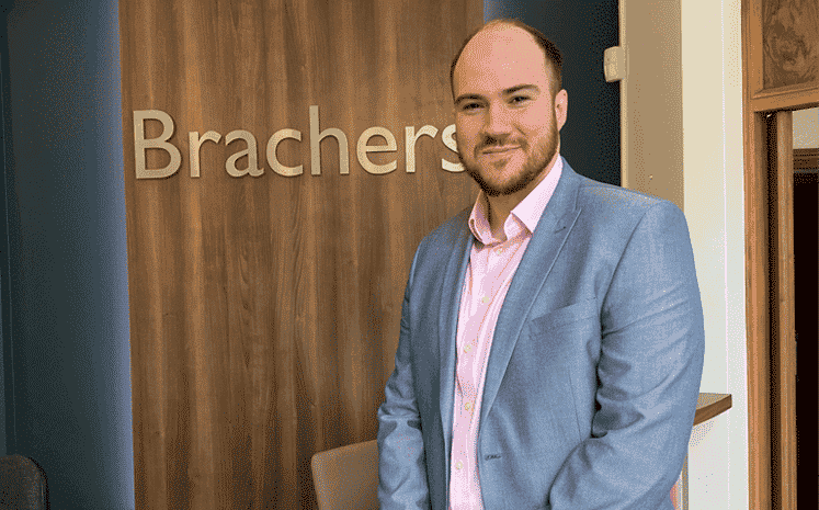 Alistair Wickham in Brachers Reception