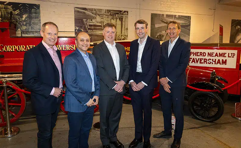 Property Outlook event 2024: Simon Crookston (Crowe), Ash Jilani (Brachers), Patrick Campbell (Bank of England), Kieran Dent (Bank of England), Mark Coxon (Caxtons Property Consultants)