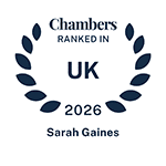 Chambers 2026 – Sarah Gaines