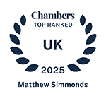 Chambers 2025 – Matthew Simmonds