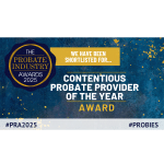 The Probate Industry Awards 2025 – Shortlisted