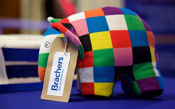 Elmer the Elephant toy