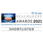 South East Dealmakers Awards 2021 – shortlisted