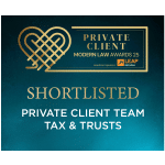 2025 Modern Law Private Client Awards – Shortlisted
